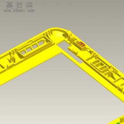 mbp_867_7寸平板电脑 3D模型