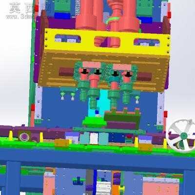 非标自动铆合机 3D模型