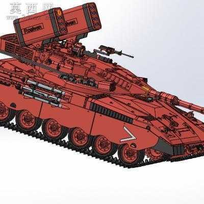 梅卡瓦主战坦克 3D模型