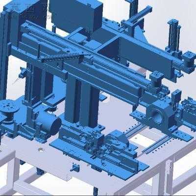 汽车模组组装设备 3D模型