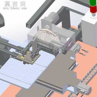 双振动盘包装机凸轮机构 3D模型