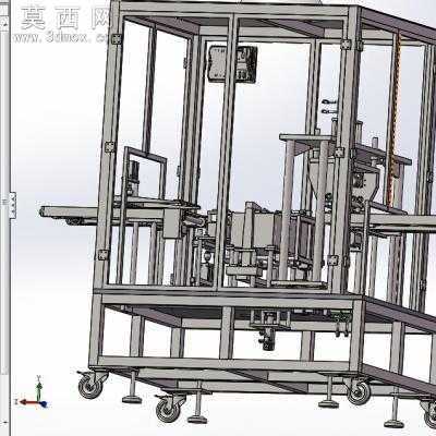 自动挂锡机 3D模型