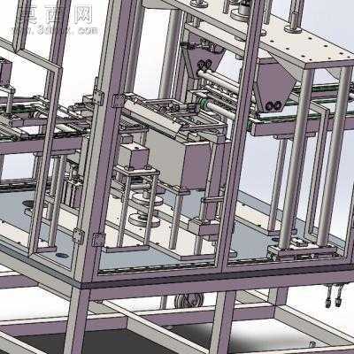 自动挂锡机 3D模型