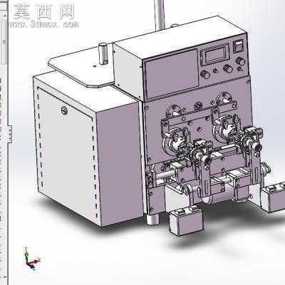 自动转向绕线机电子线圈行业 3D模型