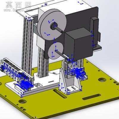 自动组装视觉检测设备 3D模型