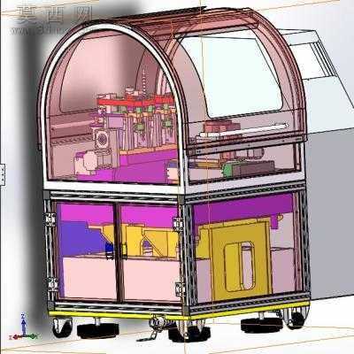 抛光专机 3D模型