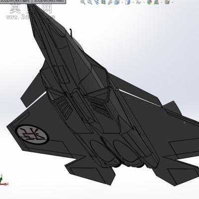 喷气式战斗机 3D模型