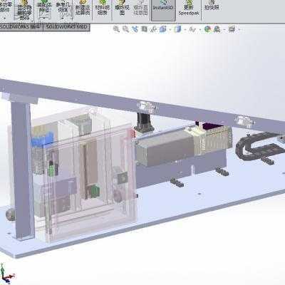 自动化螺母给料机 3D模型
