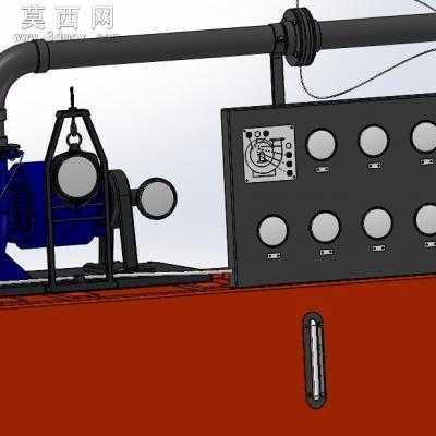 混流式水泵水轮机 3D模型