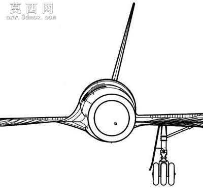 SR-71黑鸟侦察机侦察机 3D模型