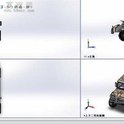 Hummer����ָ�Ӽ��ճ� 3Dģ��