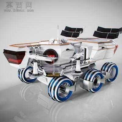 Mars火星探索实验车 3D模型