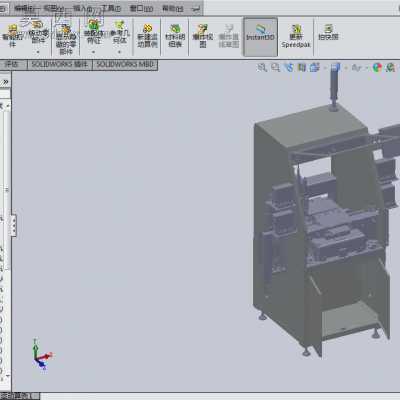 LED全自动上下料点胶机 3D模型
