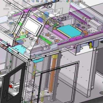 PCB移植机 3D模型