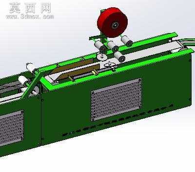 鞭炮编织机 3D模型