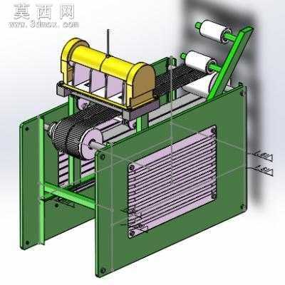 鞭炮编织机 3D模型