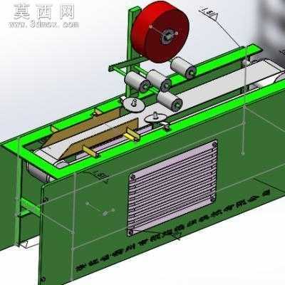 鞭炮编织机 3D模型