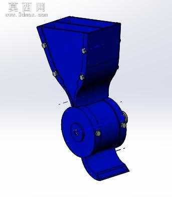 鞭炮编织机 3D模型