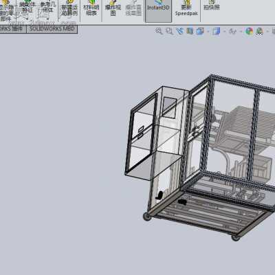 自动开箱机 3D模型