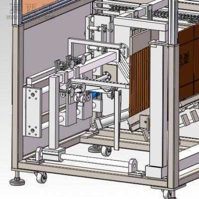 自动开箱机 3D模型