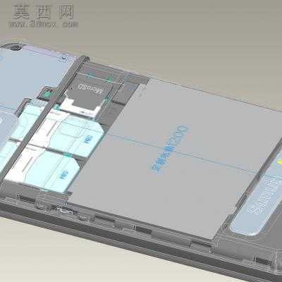 h19(4寸低端智能机) 3D模型