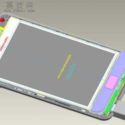 h19(4寸低端智能机) 3D模型