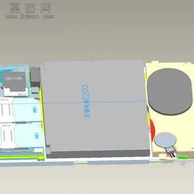 h19(4寸低端智能机) 3D模型