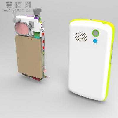 k026低端智能机 3D模型