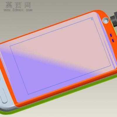 k026低端智能机 3D模型