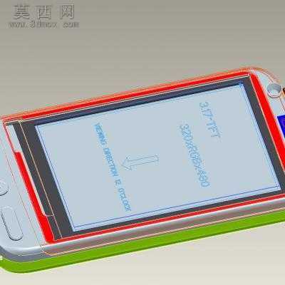 k026低端智能机 3D模型