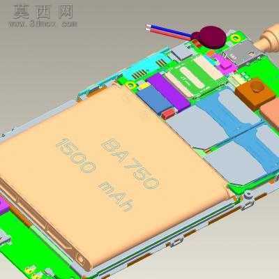 h401�Ͷ������ֻ� 3Dģ��