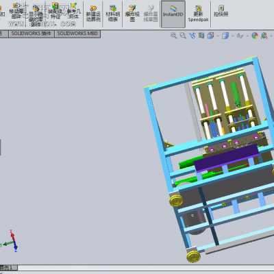 两工位热铆焊接机 3D模型