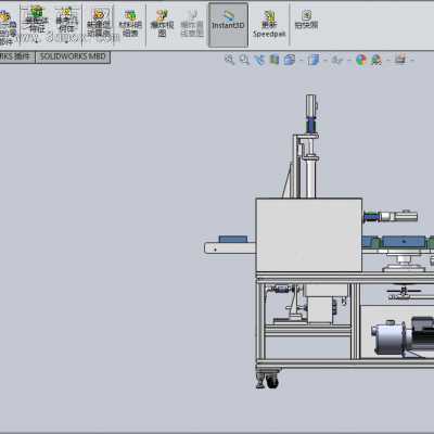 电容外壳密封性检测机 3D模型