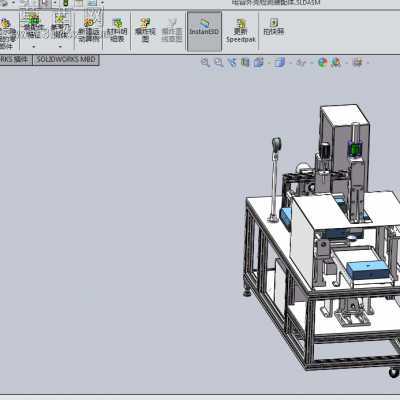 电容外壳密封性检测机 3D模型