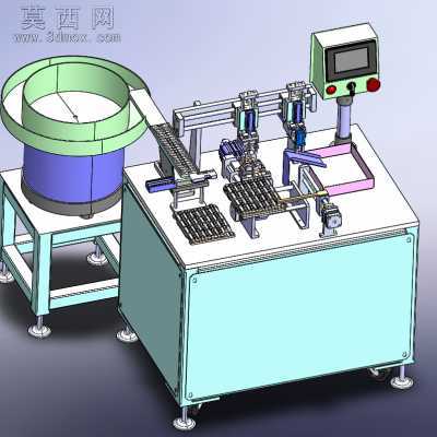 弹性薄板自动焊接机 3D模型