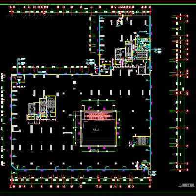ĳ��ס�߲�B2-F31����ʩ��ͼȫ�׺��˷�-47000ƽCADͼֽ66�� CADͼֽ