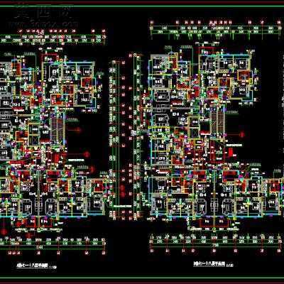 ĳ��ס�߲�B2-F31����ʩ��ͼȫ�׺��˷�-47000ƽCADͼֽ66�� CADͼֽ