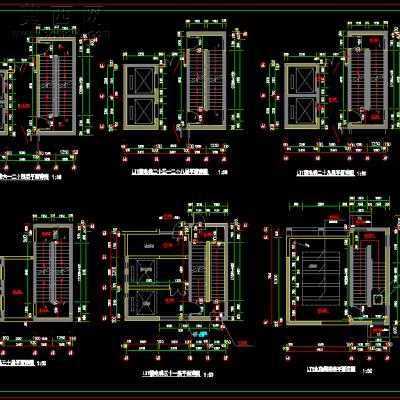 ĳ��ס�߲�B2-F31����ʩ��ͼȫ�׺��˷�-47000ƽCADͼֽ66�� CADͼֽ