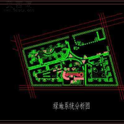 某小区规划设计作业-CAD图7张 CAD图纸