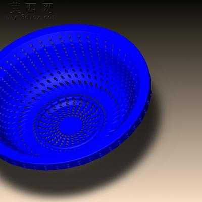 菜篮子 3D模型