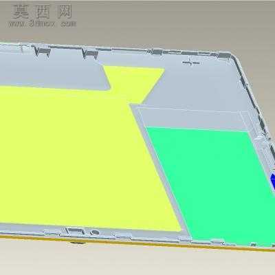 10寸平板电脑k101已开模生产 3D模型