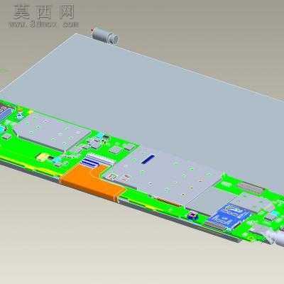 平板电脑 3D模型