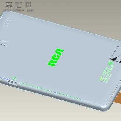 平板电脑已开模生产 3D模型