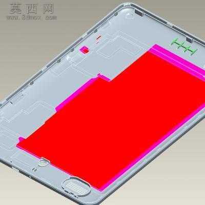 平板电脑已开模生产 3D模型