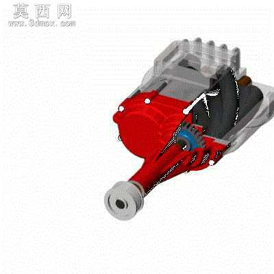 螺杆式压缩机设计图纸 3D模型,