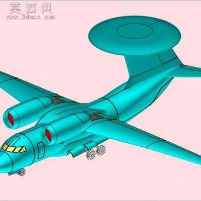 ��-71(An-71 Madcap ҰŮ��)Ԥ����3Dͼֽ 3Dģ�ͣ�daeMAX