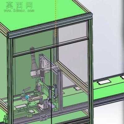 手机AOI背光模组检测机视觉检测设备 3D模型