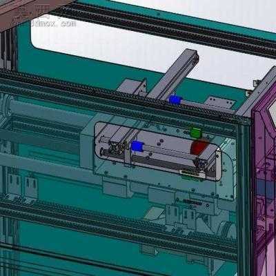 NXT平移机SMT送板平移机 3D模型