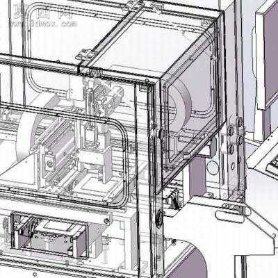 电子元件贴片机贴装机PCBA线路板贴装元件设备 3D模型