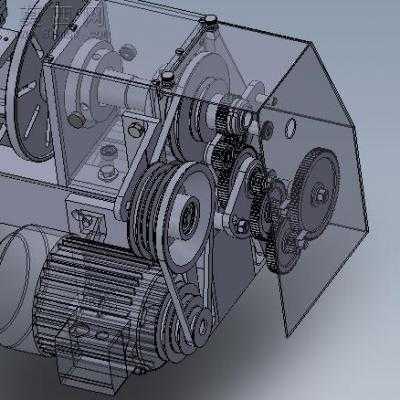 微型车床 3D模型
